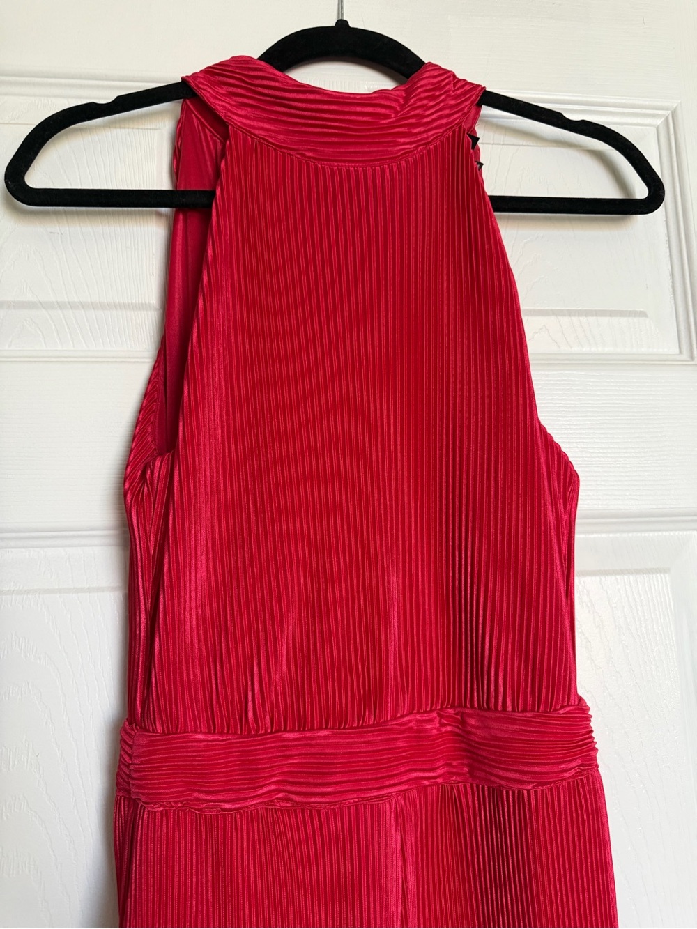 Fate Red Ribbed Jumpsuit - Picture 2 of 9
